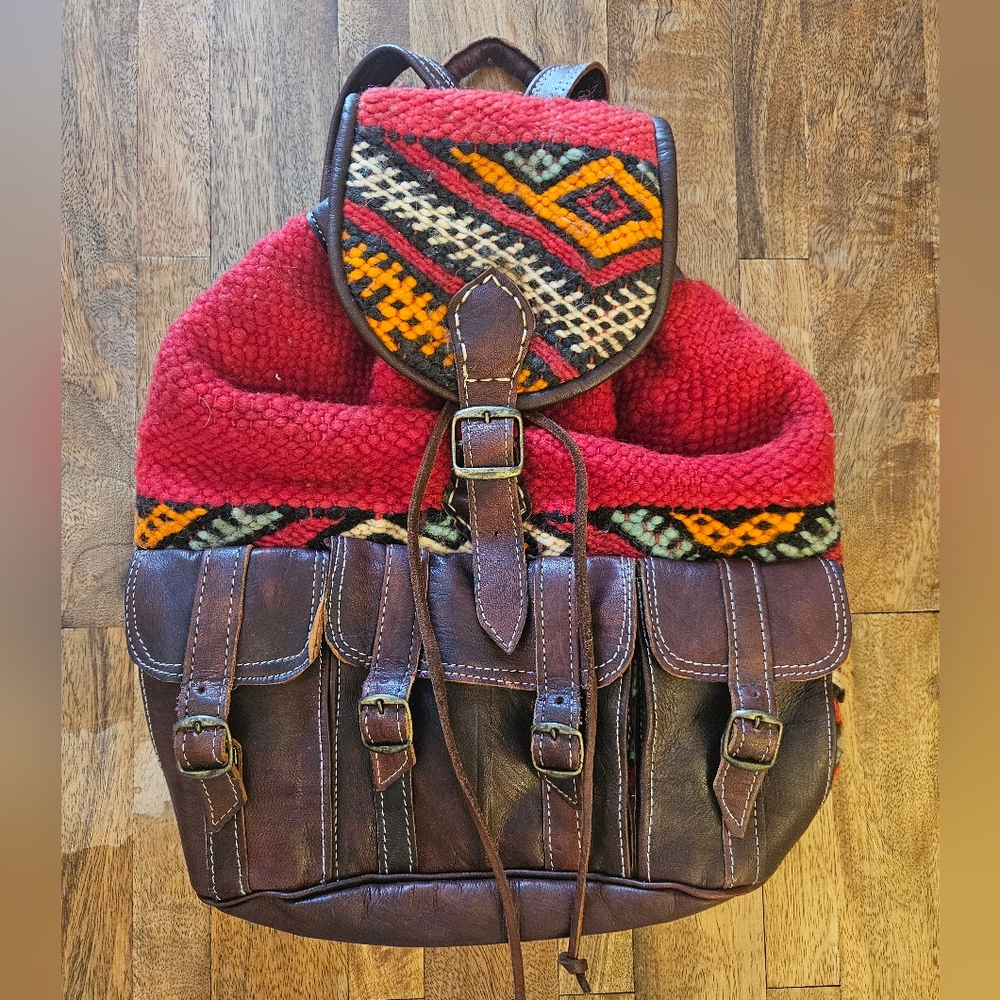 Multicolor Patterned Women's Bag